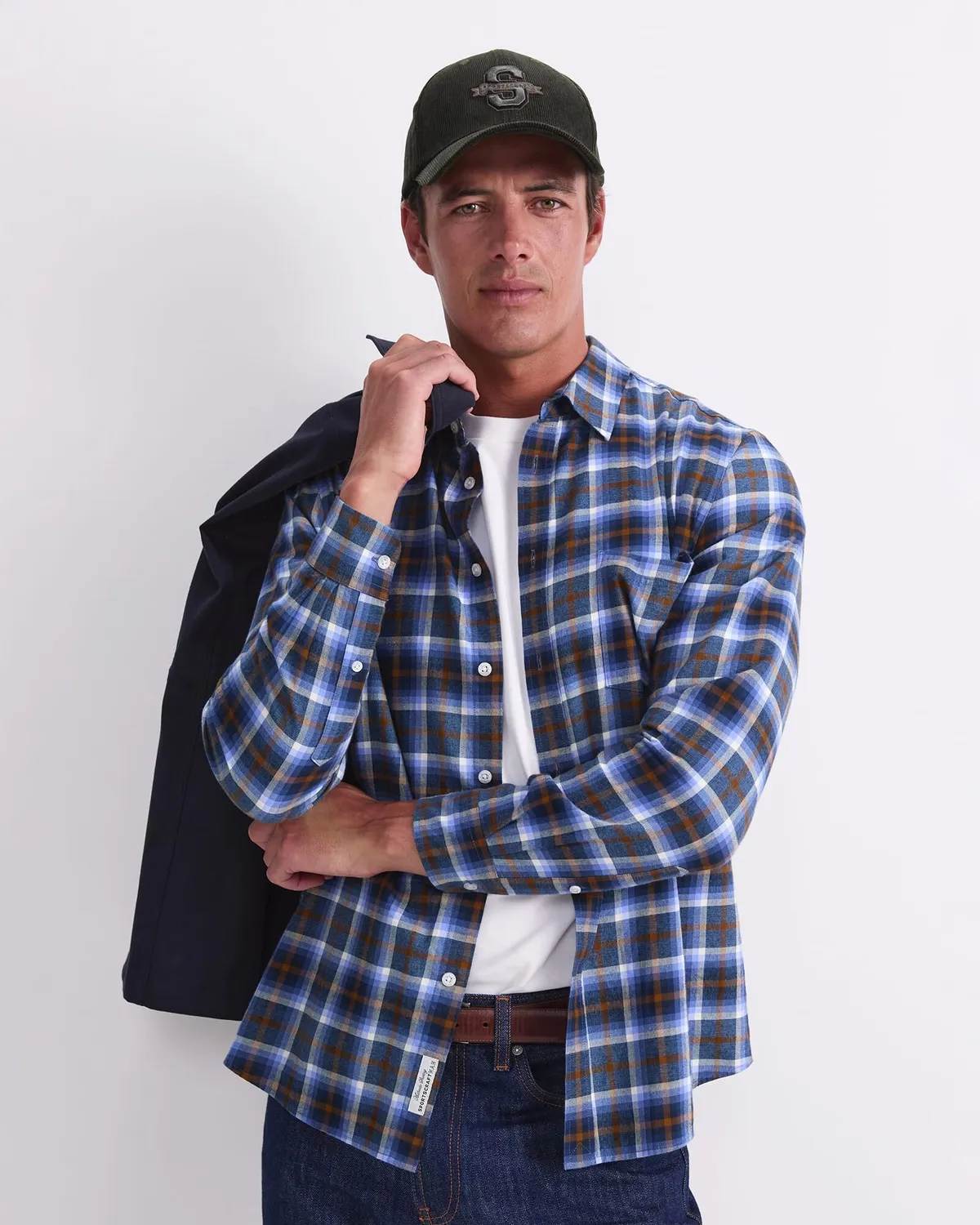 Sportscraft Justin camicia uomo flanella quadri