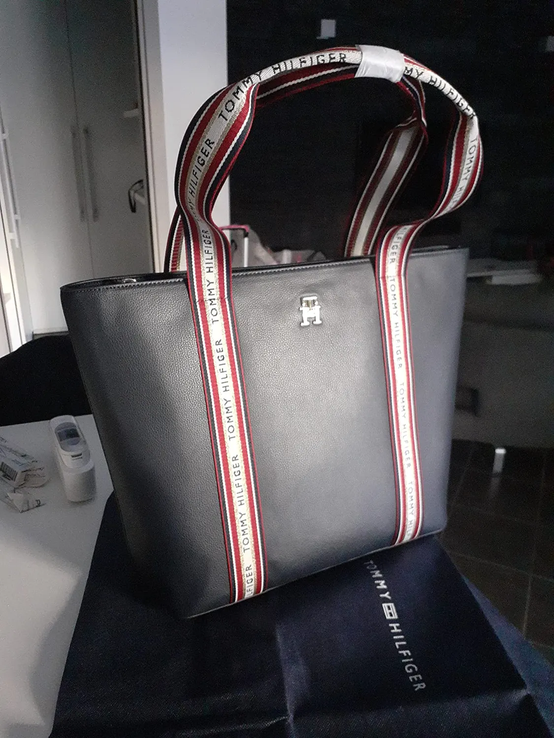 Tommy Hilfiger Tommy Life borsa shopper donna zip pelle