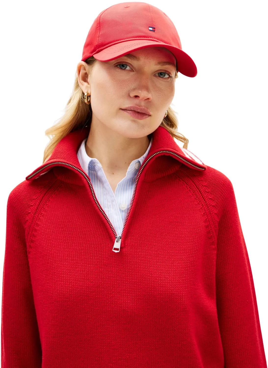 Tommy Hilfiger cappellino donna rosso Primary Red