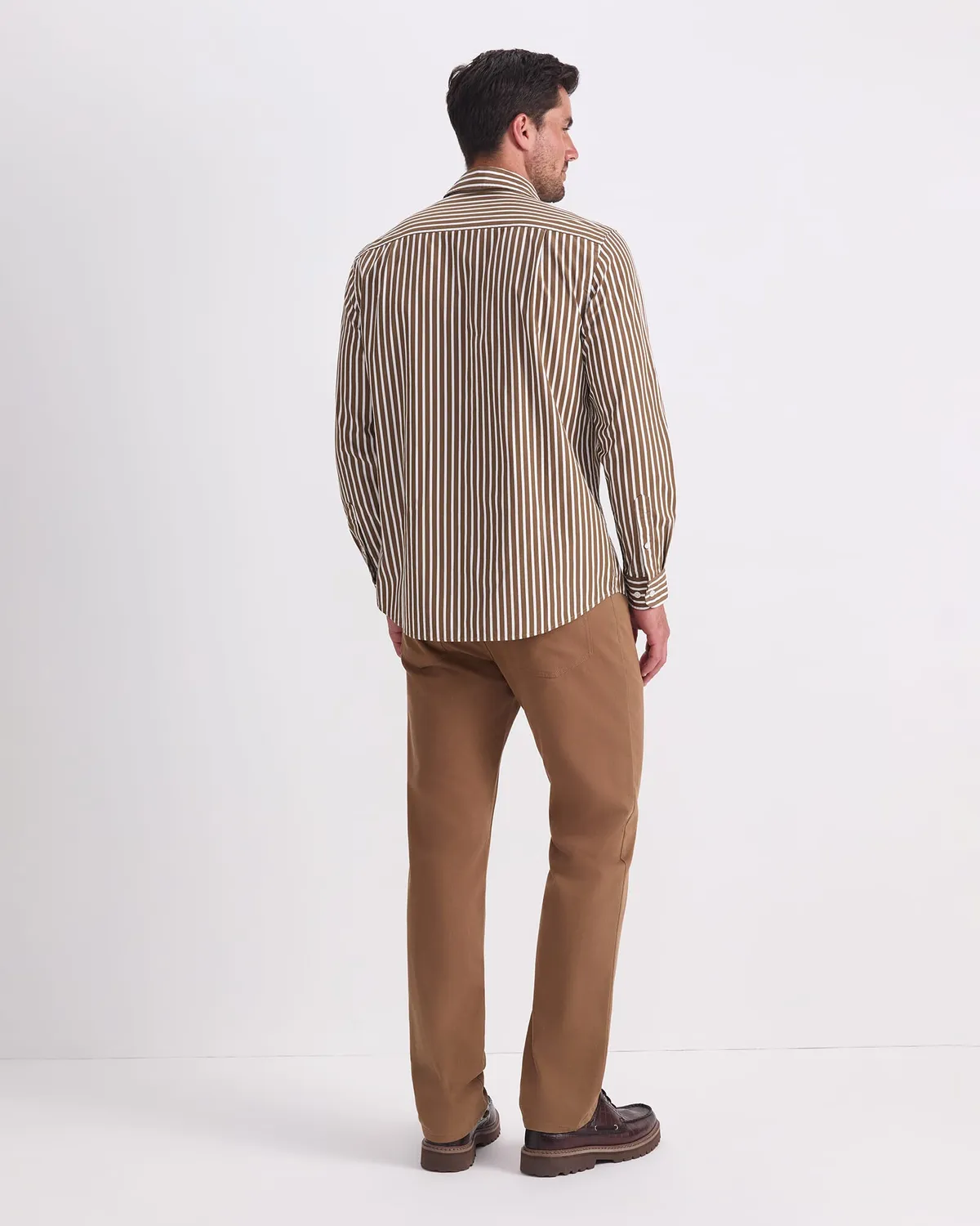 Sportscraft Ryan Stripe camicia uomo cotone a righe