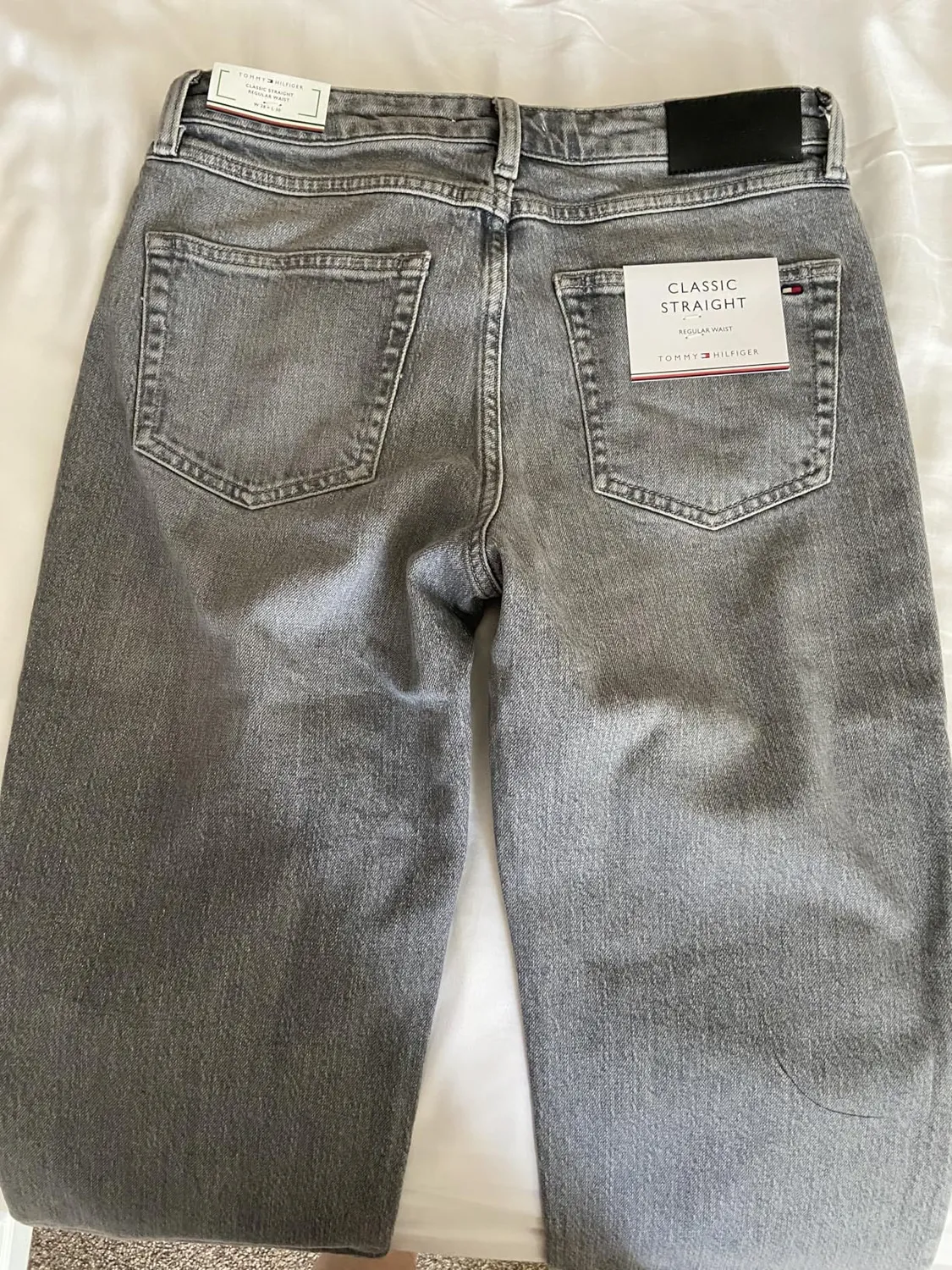Tommy Hilfiger Noe Straight jeans donna gamba dritta blu