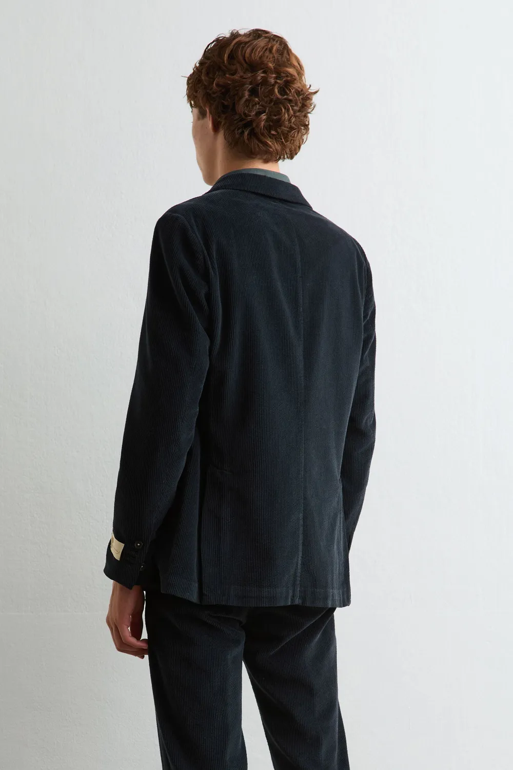 Massimo Alba Sloop abito velluto dark blue