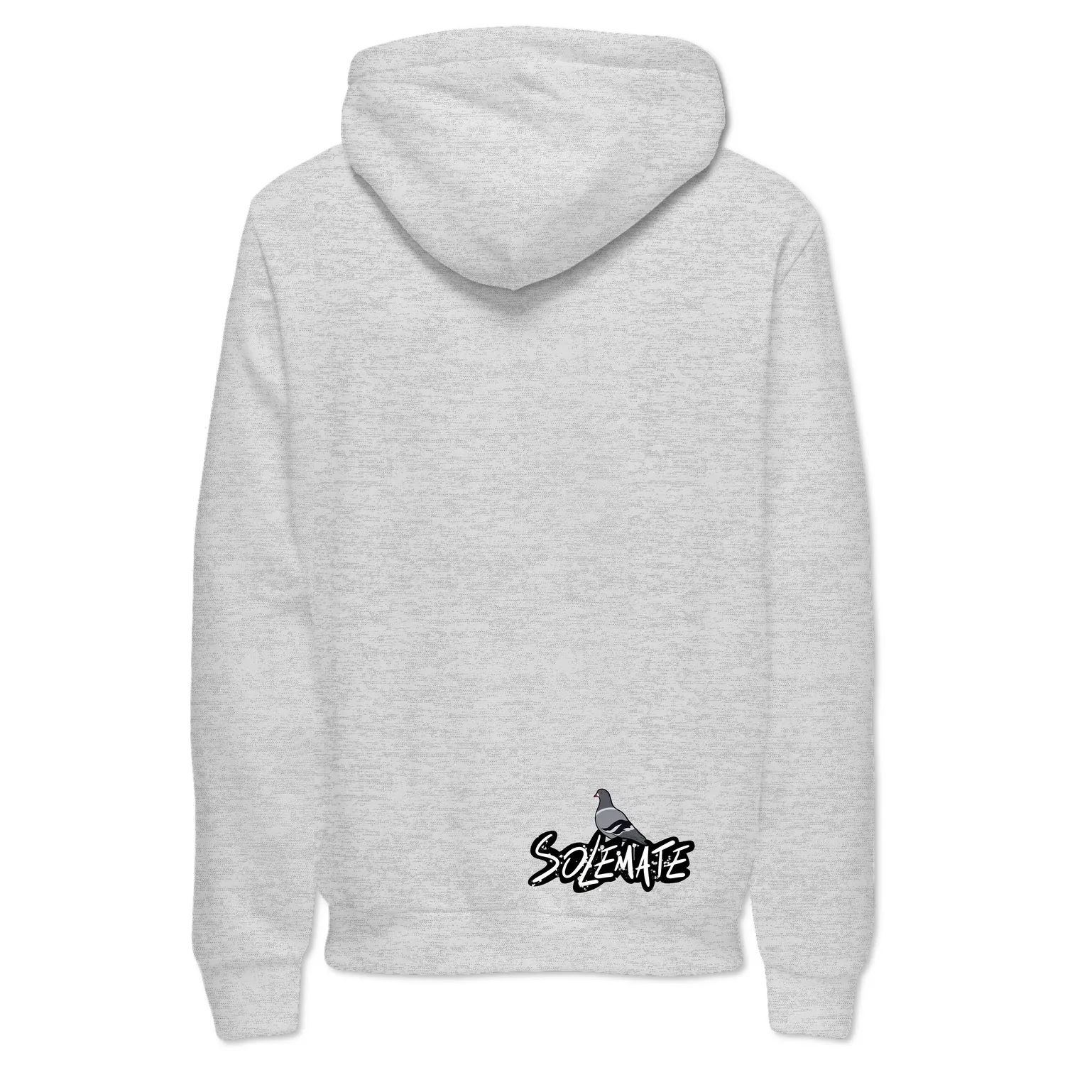Solemate Pigeons of New York felpa nera cotone bio