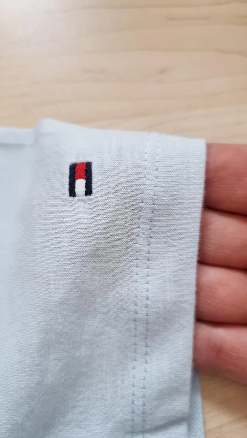 Tommy Hilfiger Co Slub Slim WW0WW48702 t-shirt donna manica corta