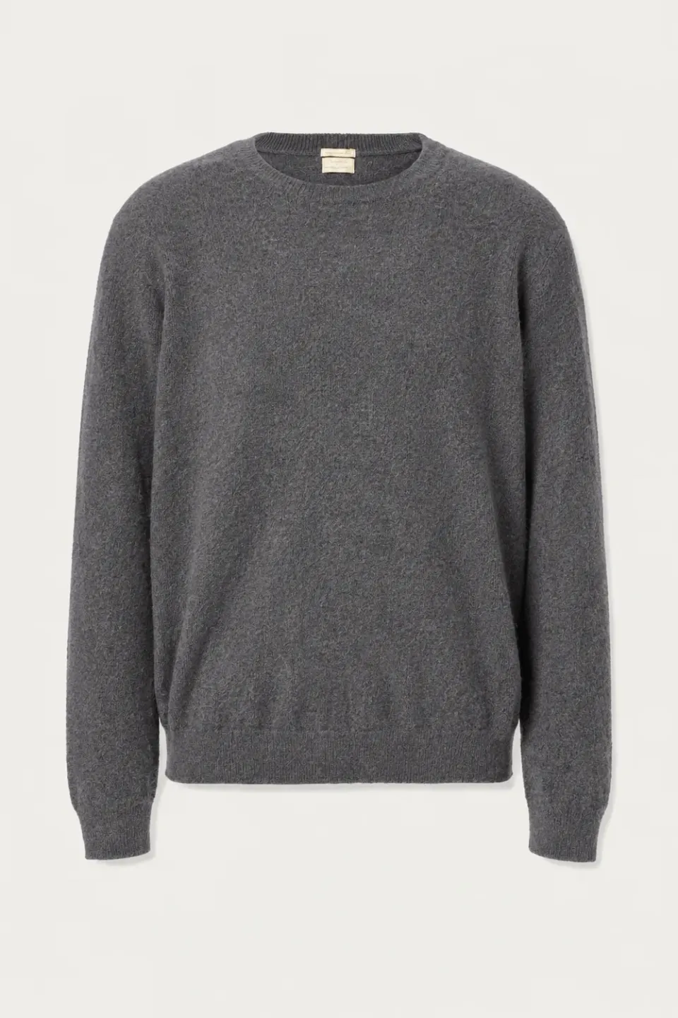 Massimo Alba Kane maglione cashmere grigio melange