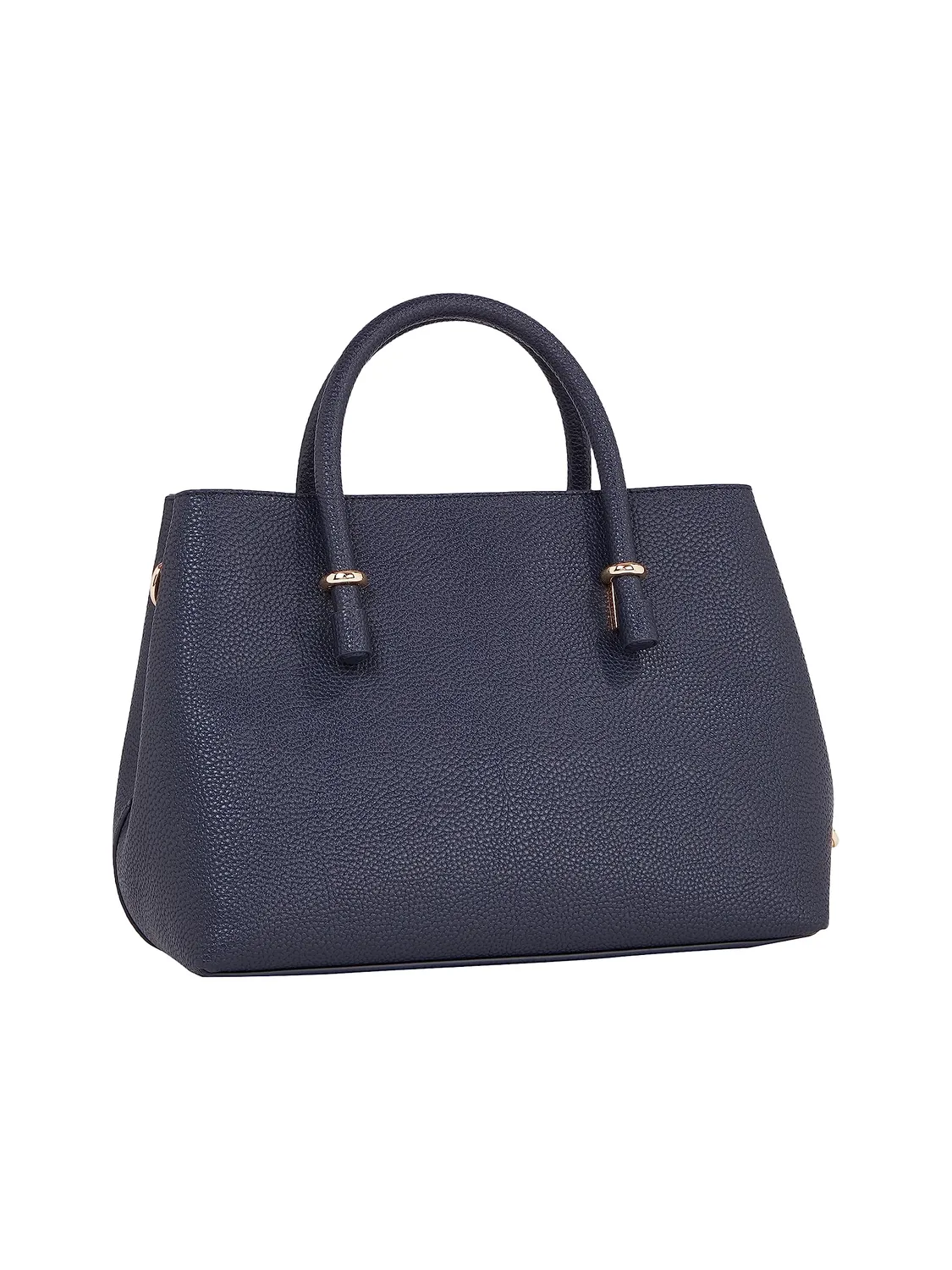Tommy Hilfiger TH Emblem Satchel borsa donna blu spazio OS