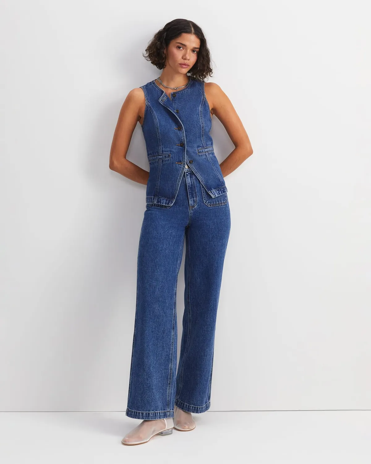 Sportscraft Allegra Patch Pocket jean donna denim