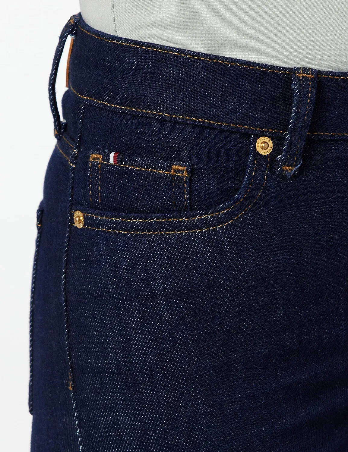 Tommy Hilfiger Vic WW0WW37149 jeans bootcut donna blu