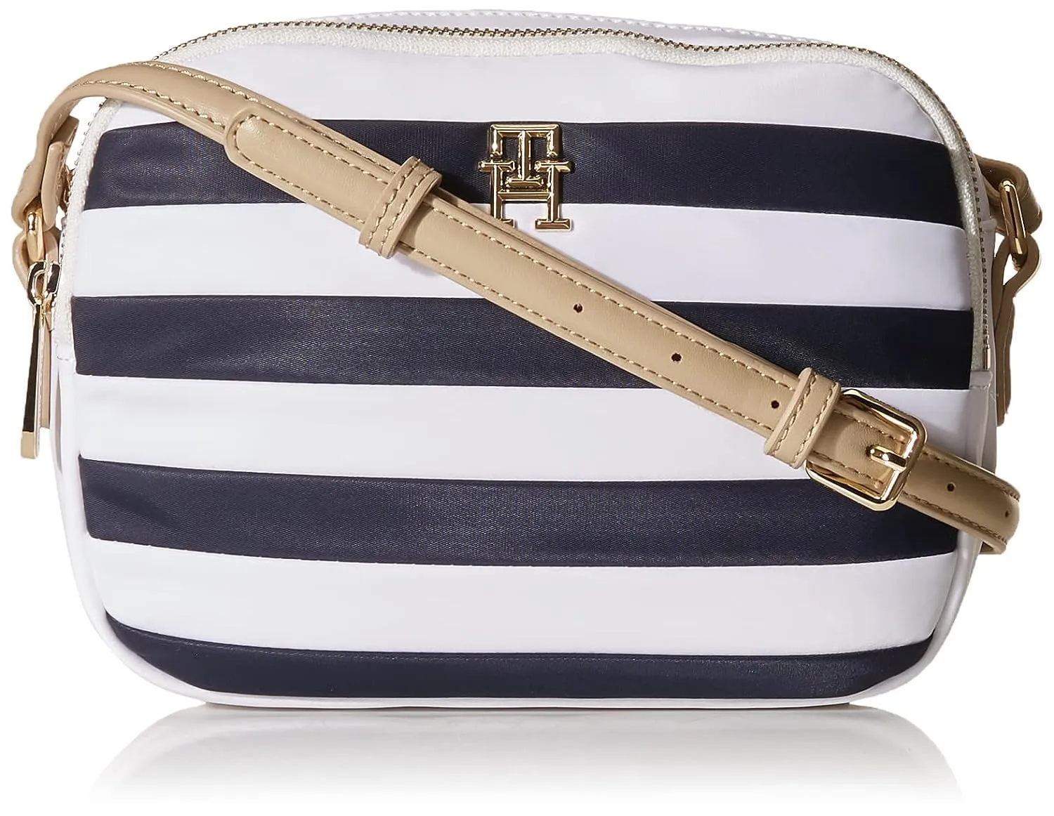 Tommy Poppy Crossover Stripes borsa piccola multicolore righe