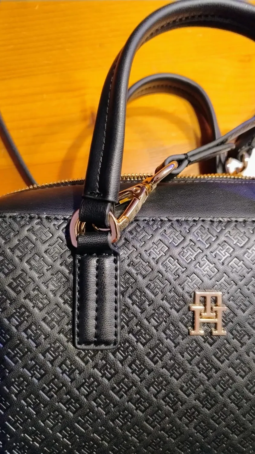 Tommy Hilfiger Daily Crossover borsa tracolla beige mono