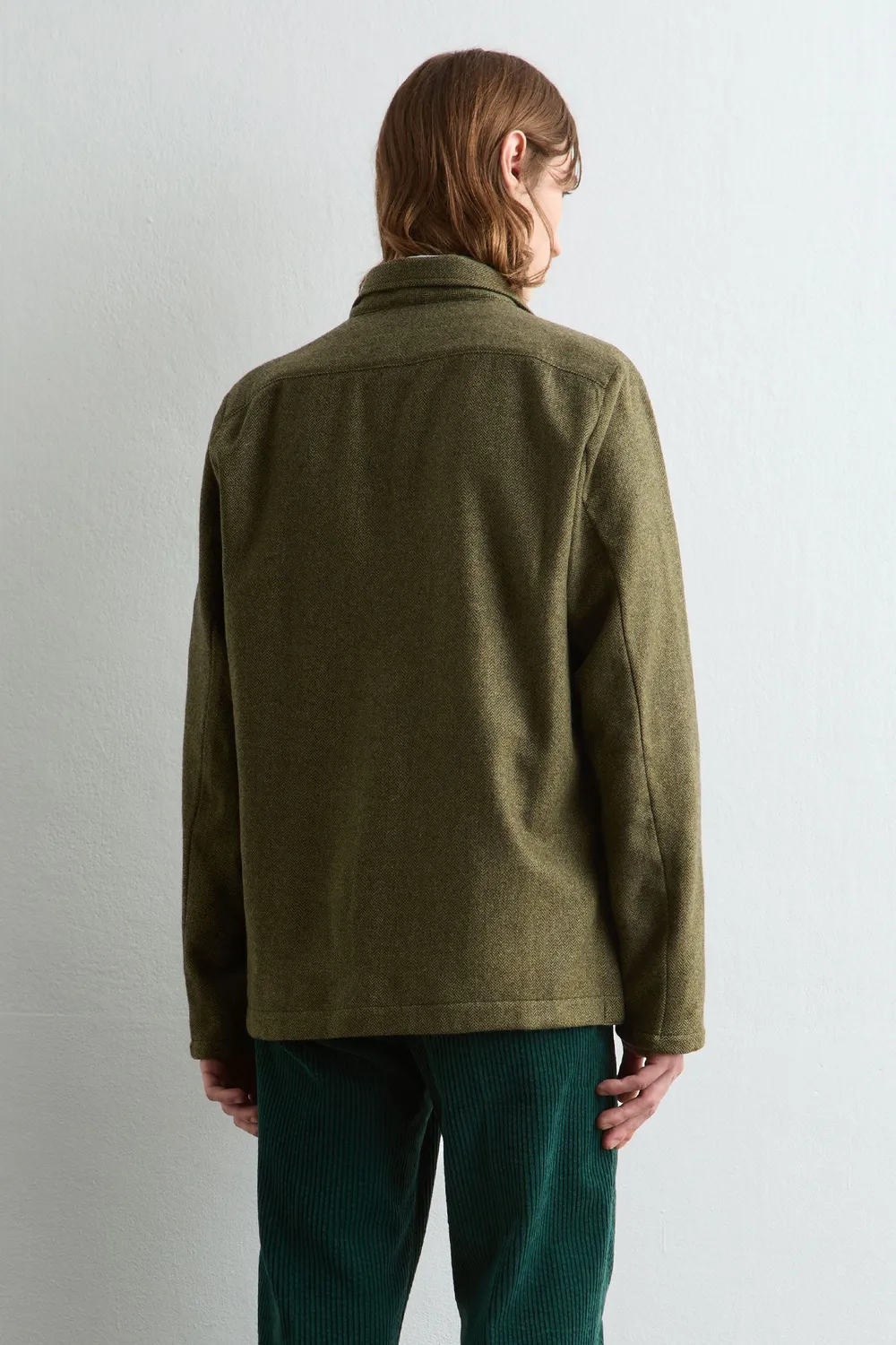 Massimo Alba Florida giacca uomo military lana cashmere