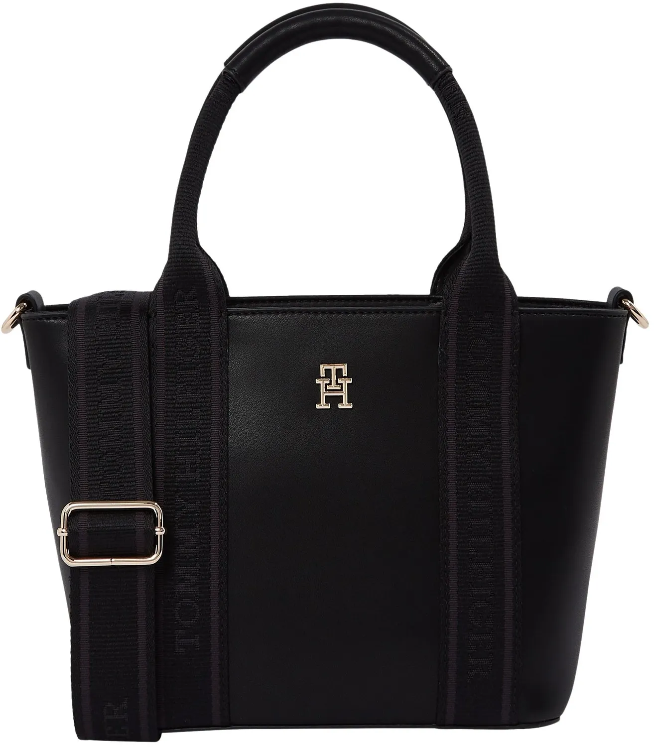 Tommy Hilfiger TH Logotape Mini Tote borsa donna blu