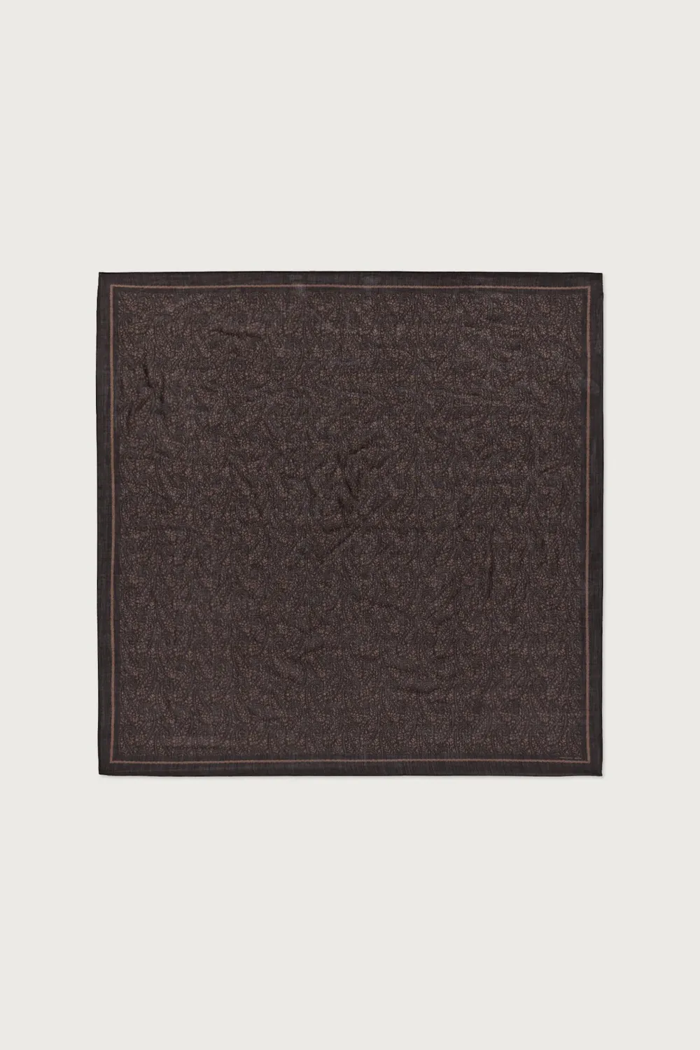 Massimo Alba Stole stola cashmere chicory coffee