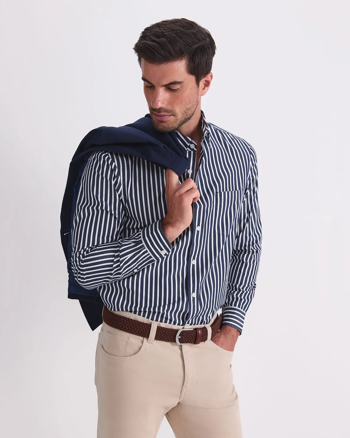 Sportscraft Ryan Stripe camicia uomo riga cotone