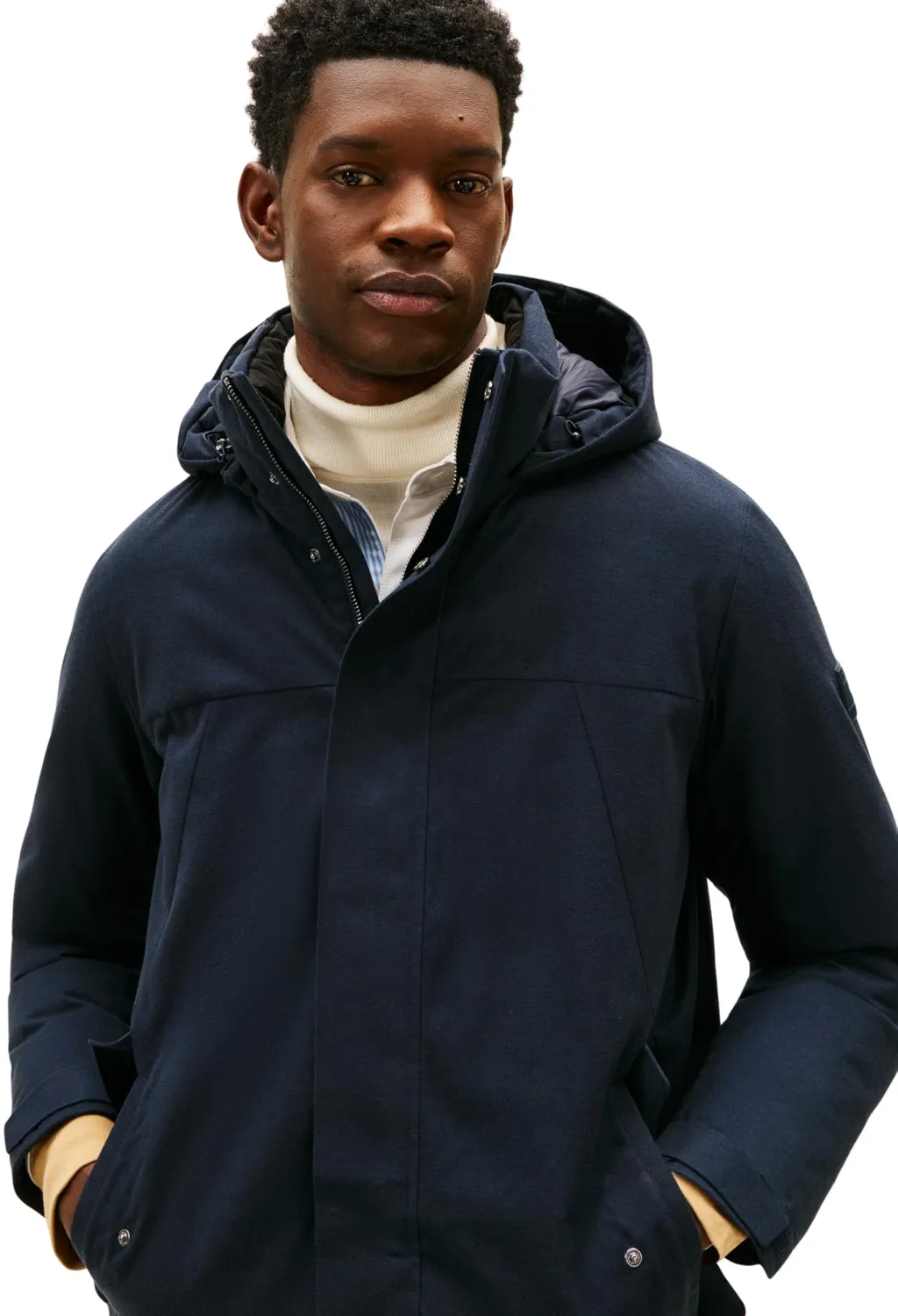 Tommy Hilfiger Tech MW0MW42822 parka imbottito L con cappuccio