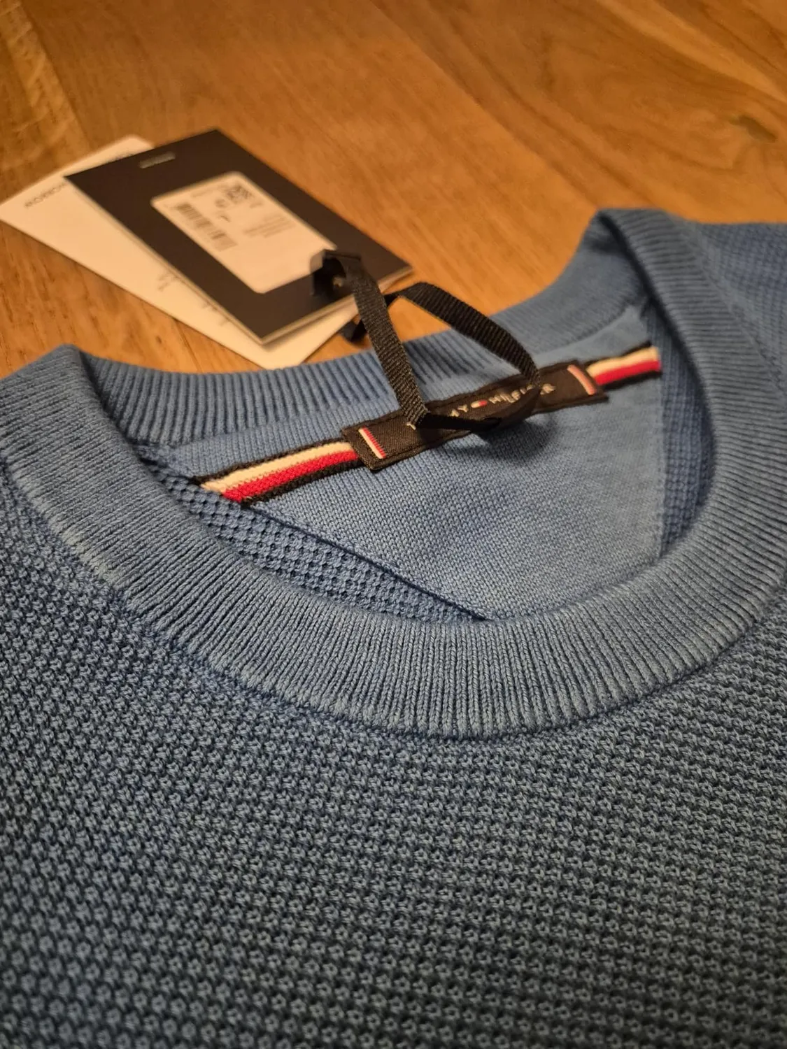 Tommy Hilfiger Essential MW0MW36347 maglione girocollo M blu