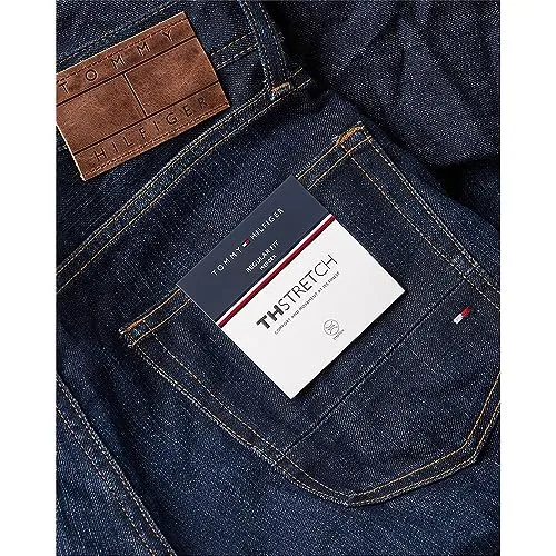 Tommy Hilfiger Regular Fit Jeans Uomo 36W/34L Indigo