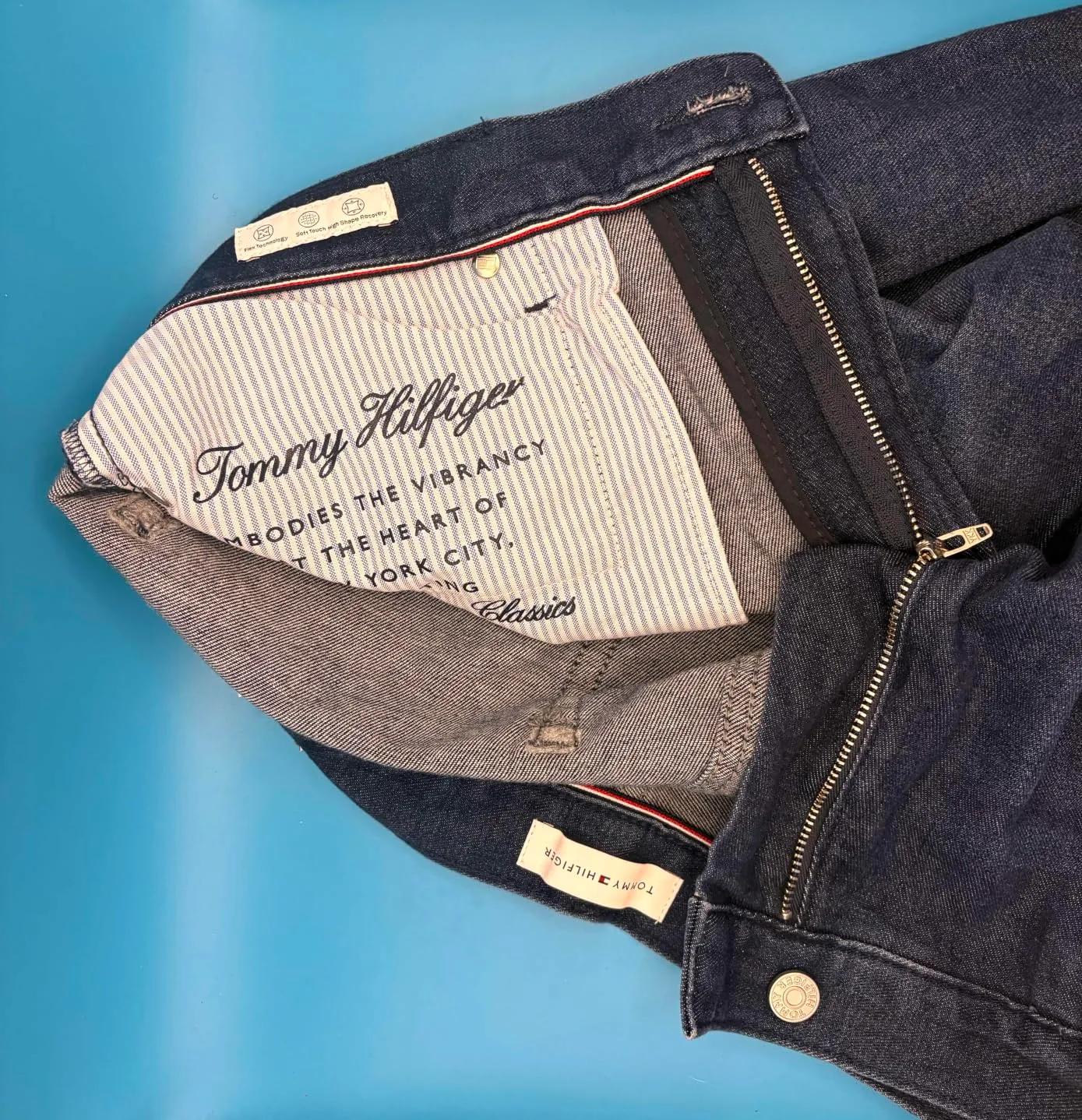 Tommy Hilfiger Denton MW0MW44915 jeans uomo 34W 32L slim