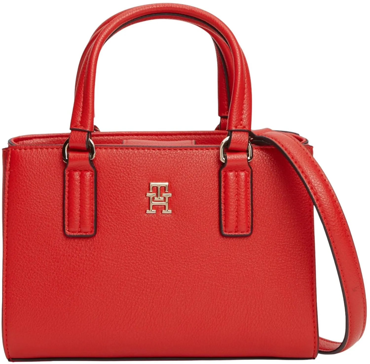 Tommy Hilfiger Daily Mini Tote AW0AW18379 borsa khaki tela