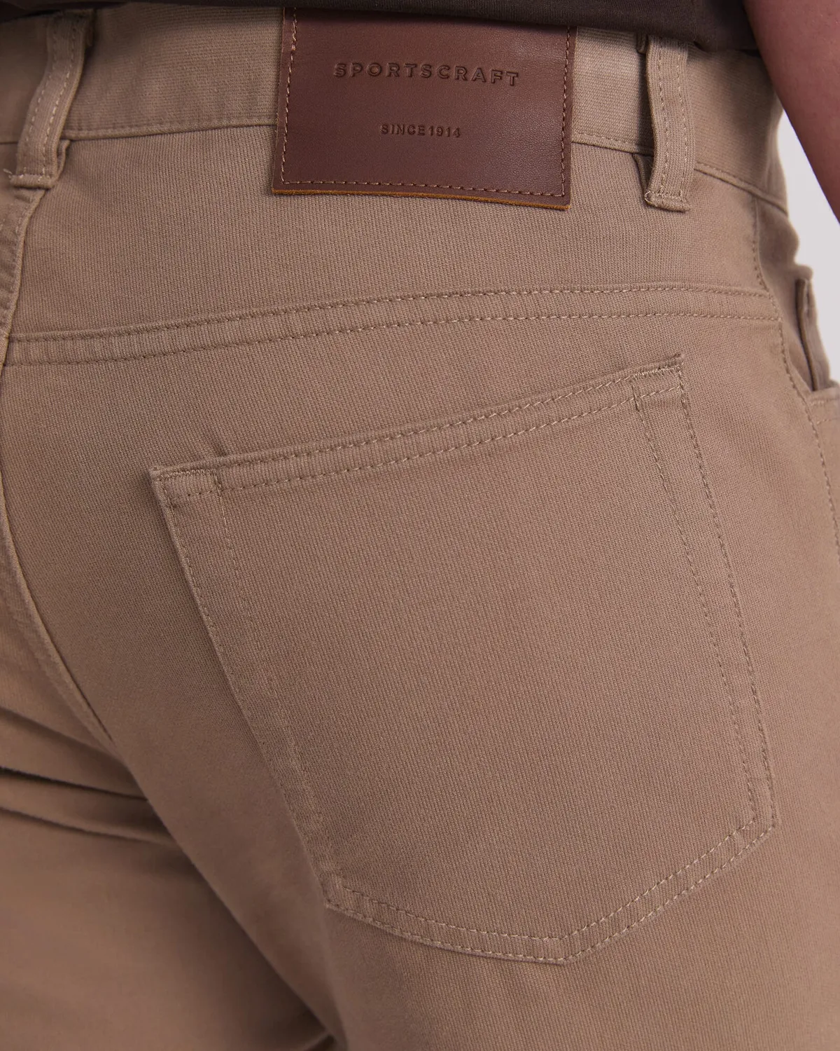 Sportscraft Bedford Jean uomo cotone elasticizzato chiaro