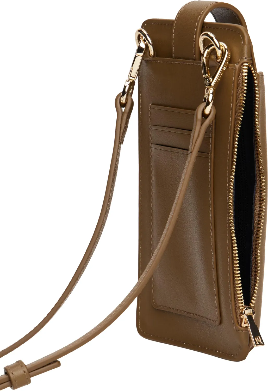 Tommy Hilfiger TH Icon portafoglio AW0AW18137 telefono beige