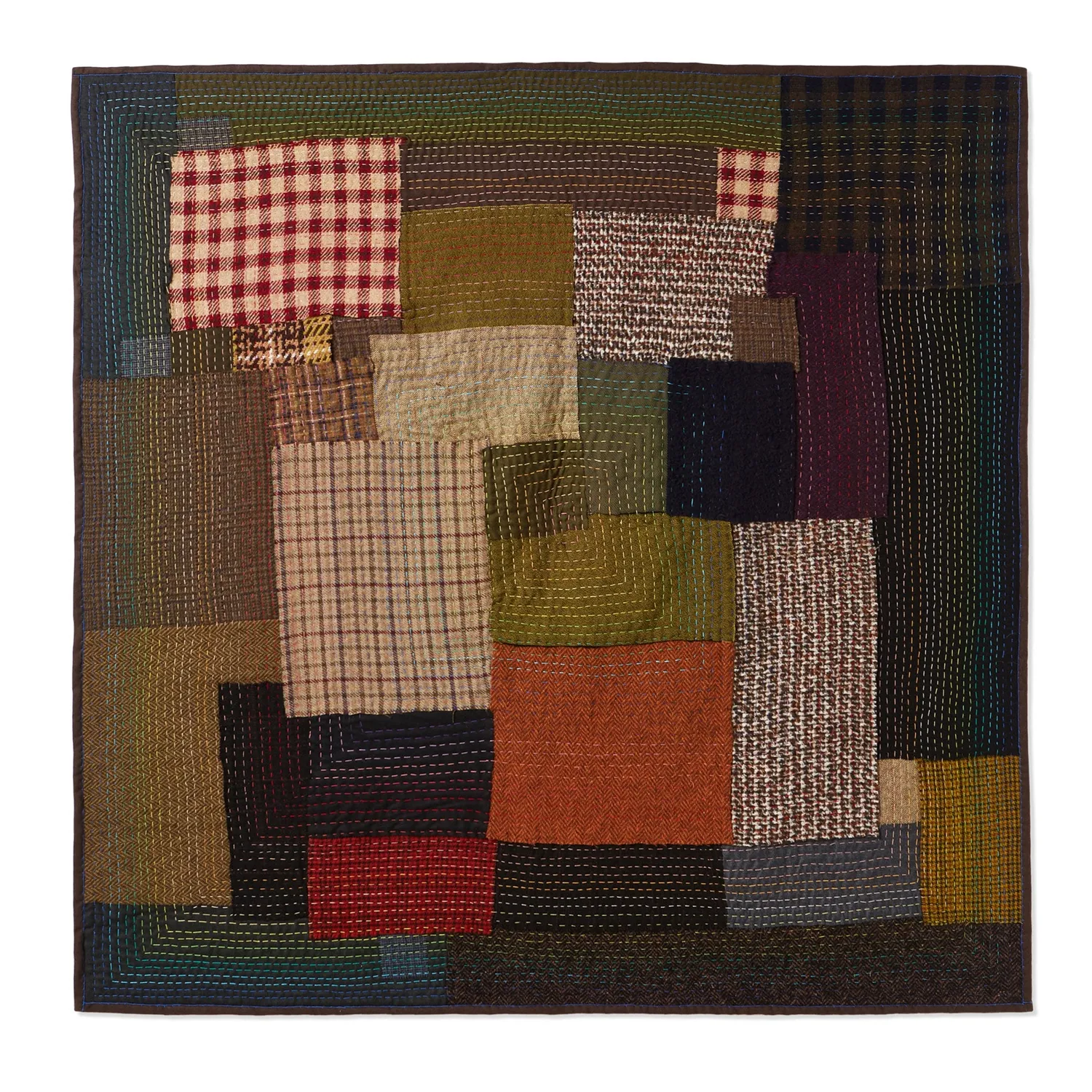 Massimo Alba Plaid II/2 plaid patchwork 140x140