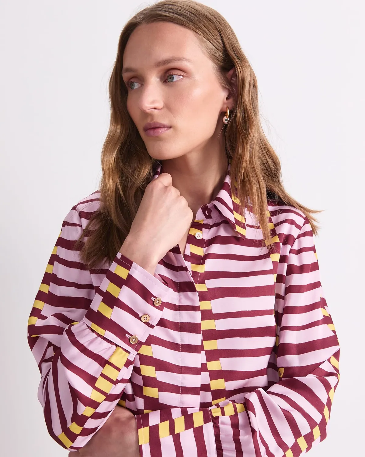 Sportscraft Rani Blouse camicia donna viscosa fantasia