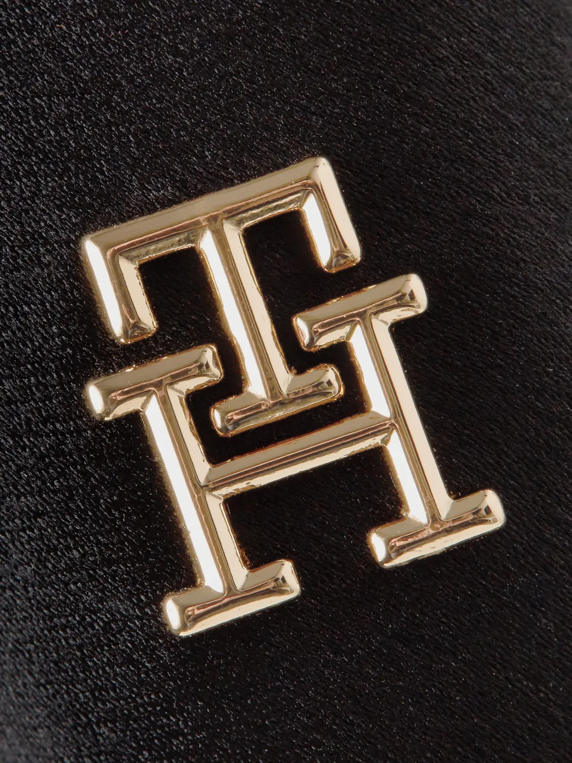 Tommy Hilfiger Elevated Chic Fascia Capelli Donna Nera Unica
