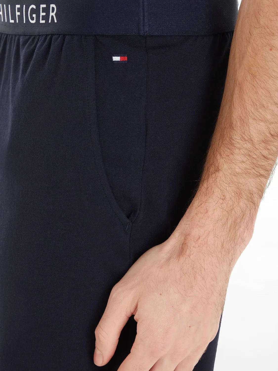 Tommy Hilfiger Jersey Short uomo felpa blu