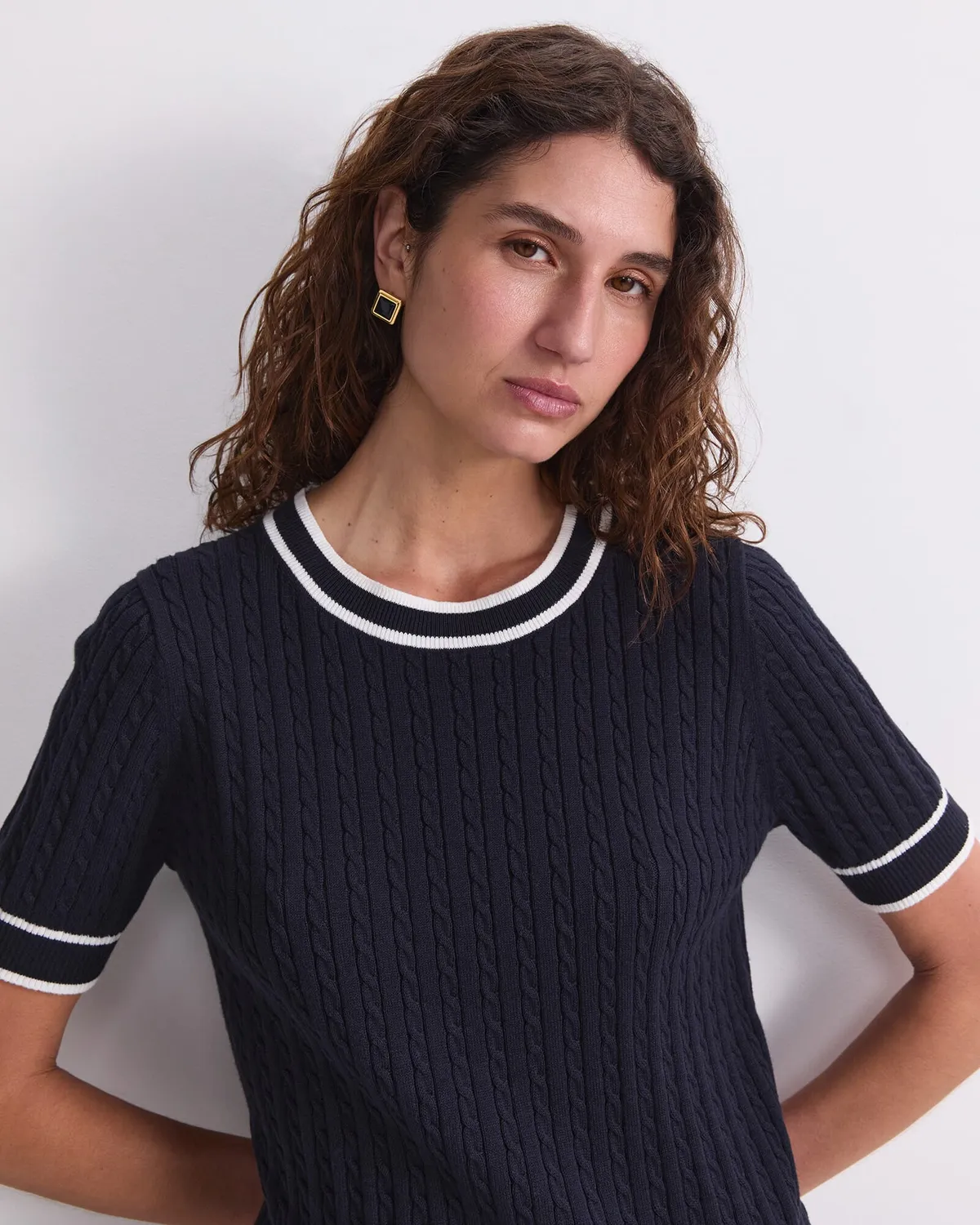 Sportscraft Elka Baby Cable Knit maglione cotone
