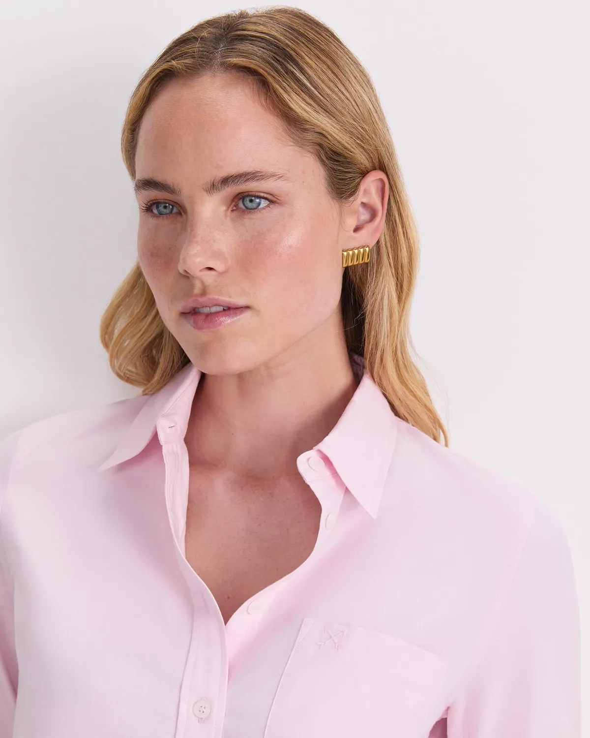 Sportscraft Long Sleeve Oxford Shirt camicia manica lunga cotone
