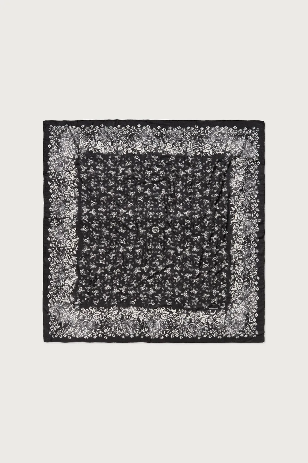 Massimo Alba Stole stola cashmere nero lavato unisex