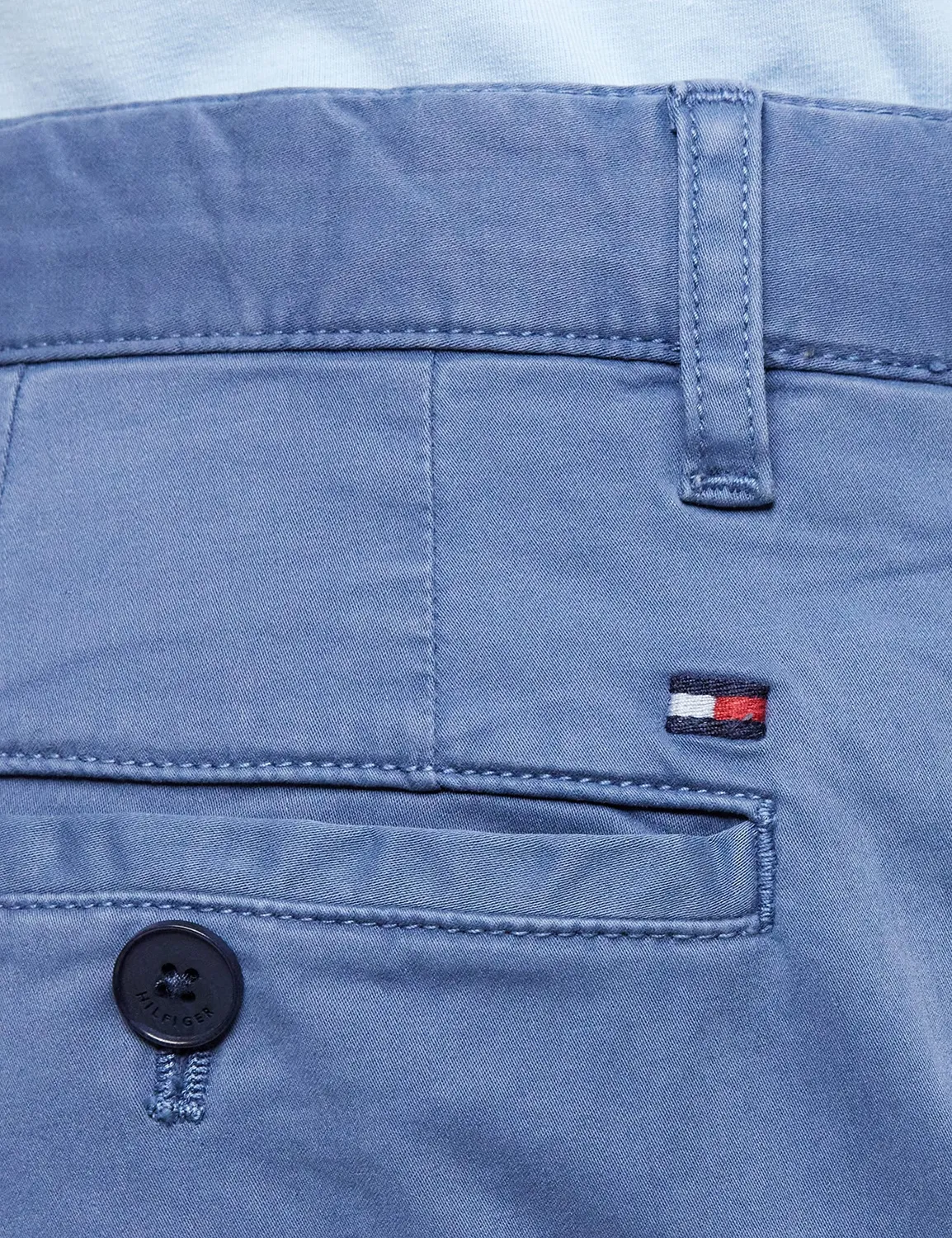 Tommy Hilfiger Denton TH Flex pantaloni chino blu 30W/34L elasticizzati