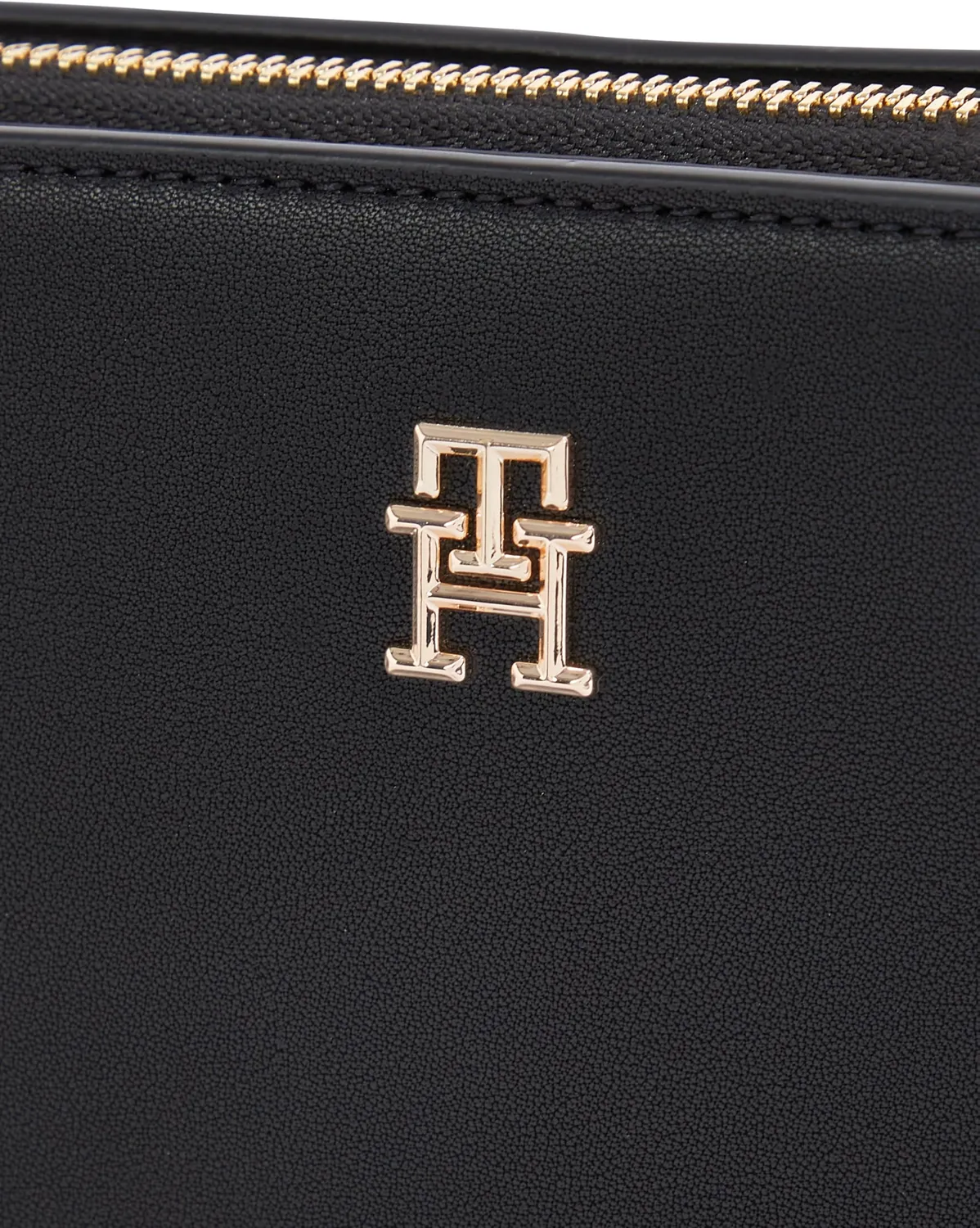 Tommy Hilfiger Logotape Camera Bag borsa tracolla nera tracolla larga