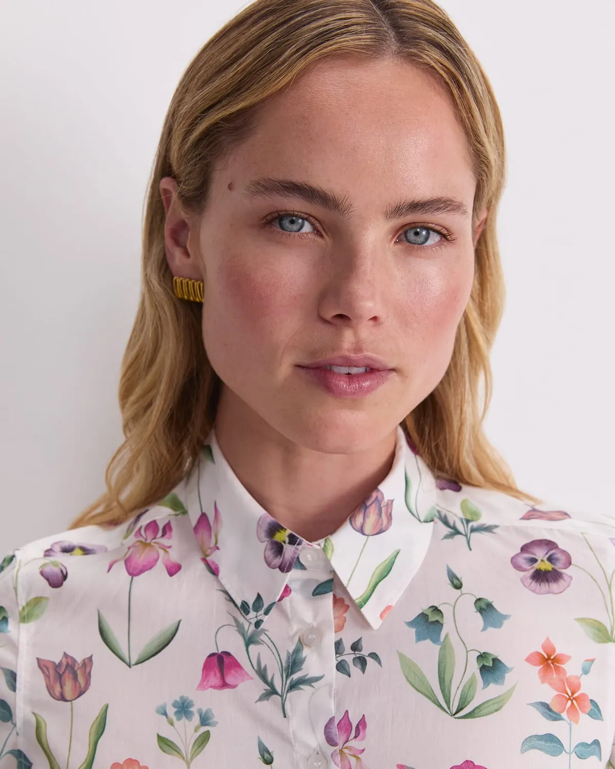 Sportscraft Floral Majesty camicia donna cotone Liberty