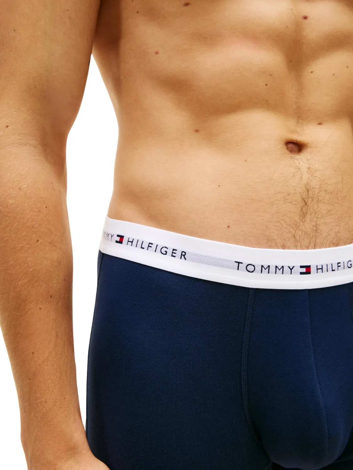 Tommy Hilfiger Baule borsa uomo blu tecnica