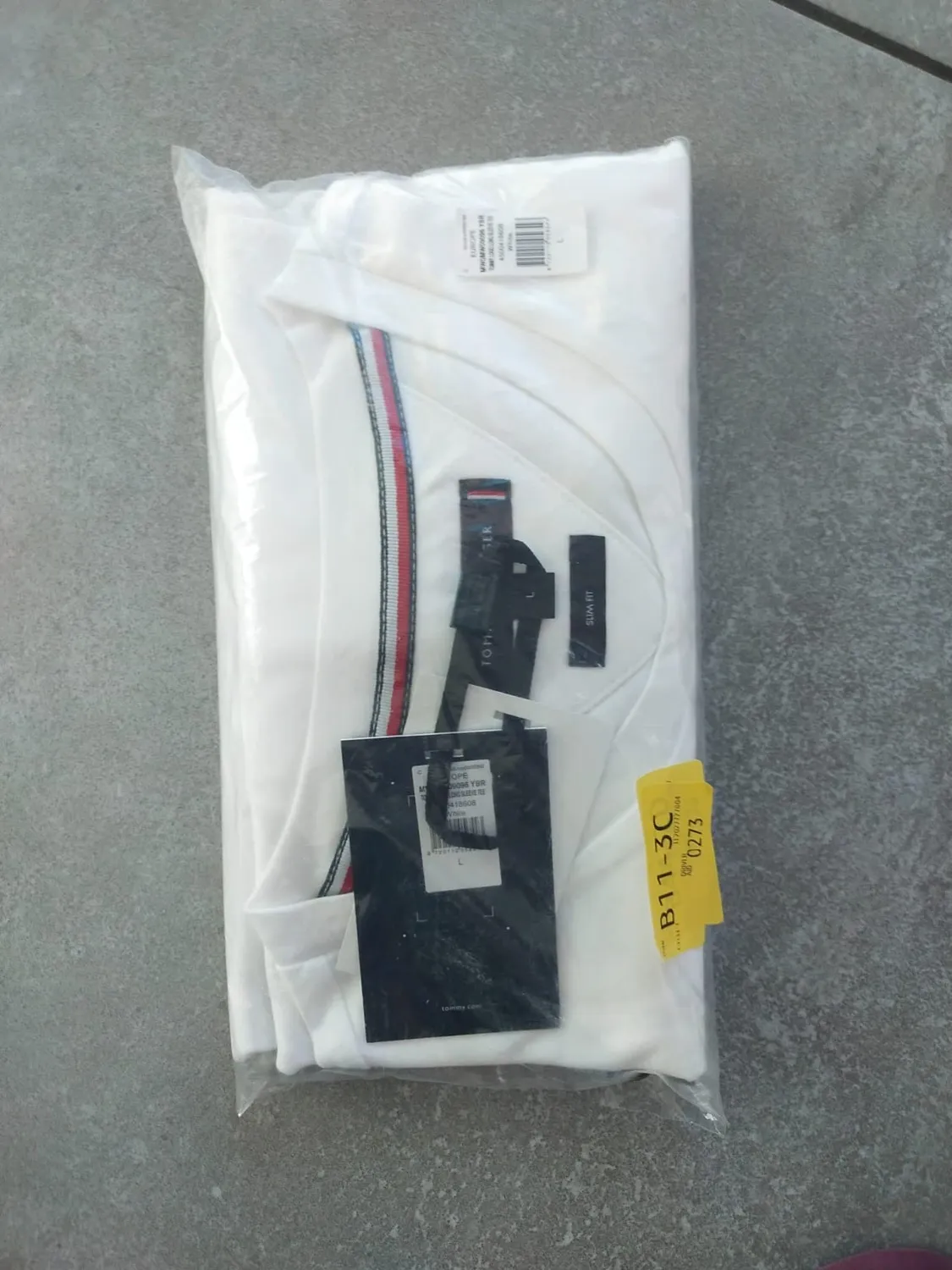Tommy Hilfiger Logo maglia uomo maniche lunghe cotone nera