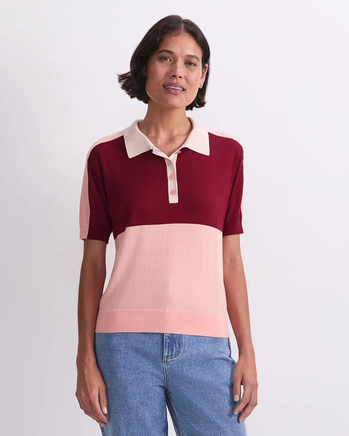 Sportscraft Alphine polo donna cotone seta