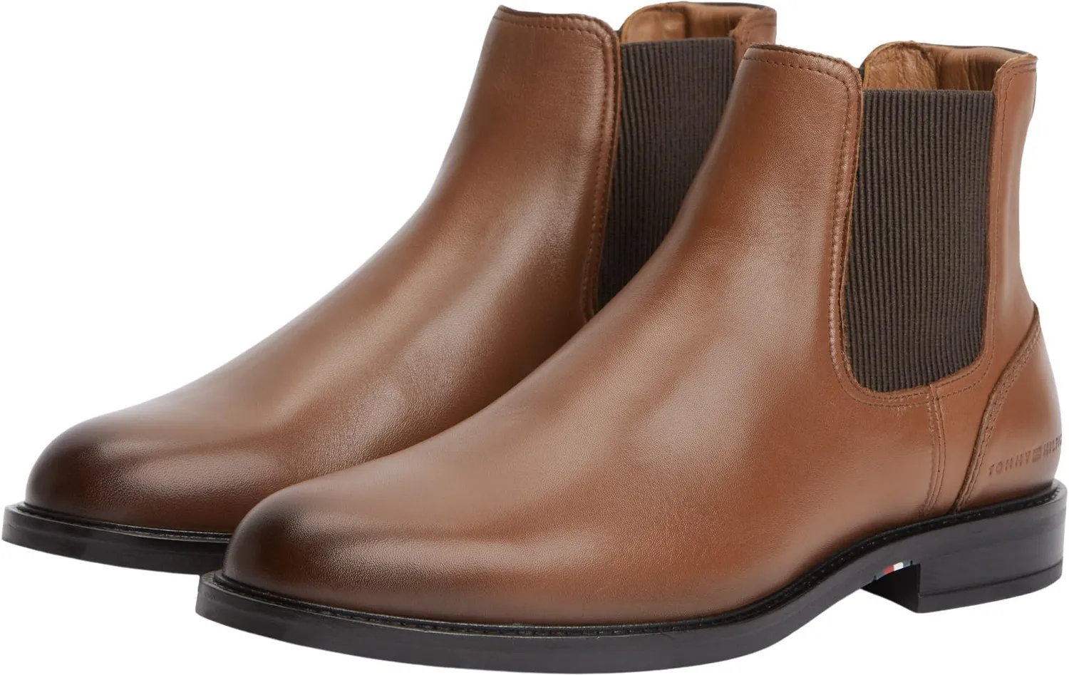 Tommy Hilfiger FM0FM05935 stivali Chelsea uomo 44.5 cognac