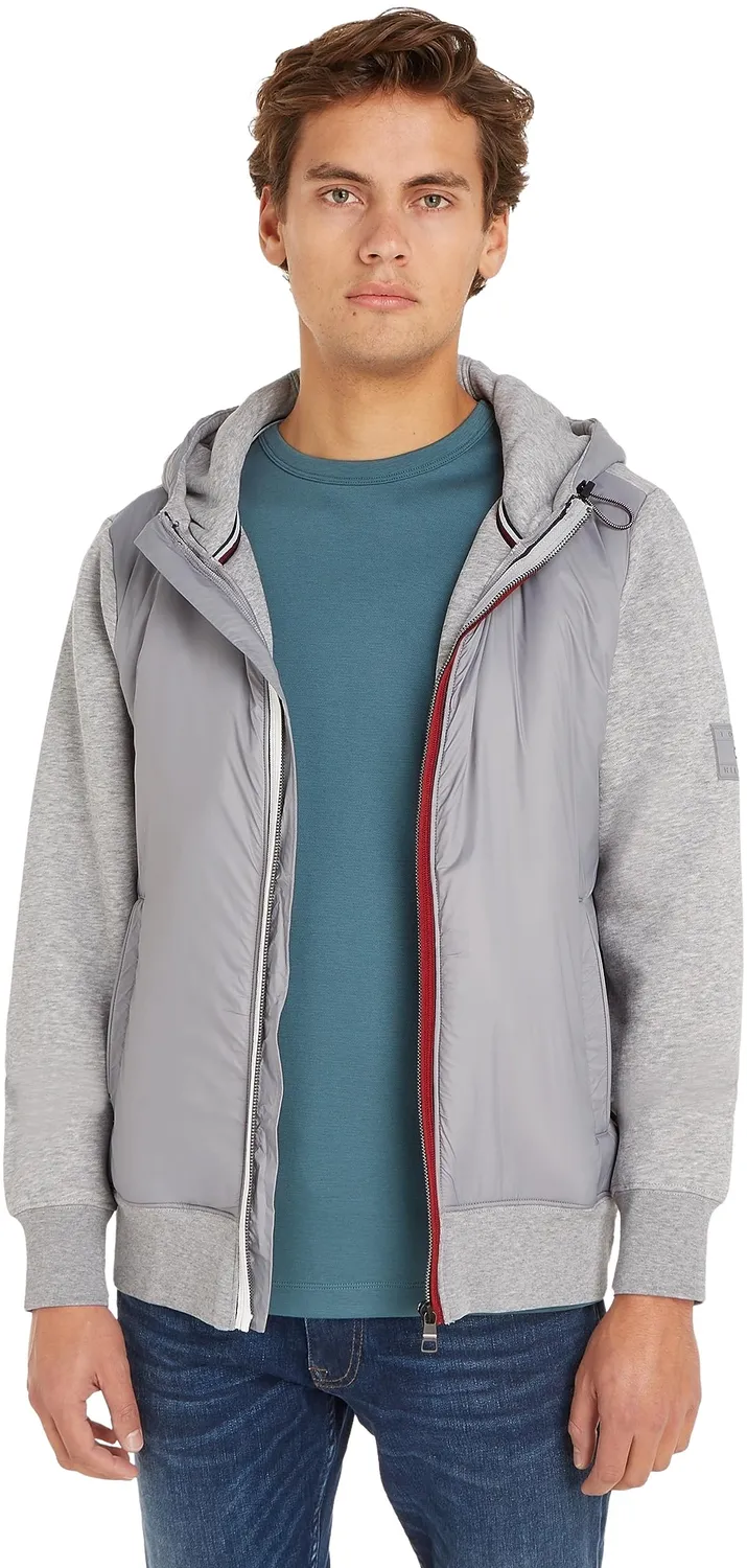 Tommy Hilfiger felpa zip uomo XS blu Desert Sky