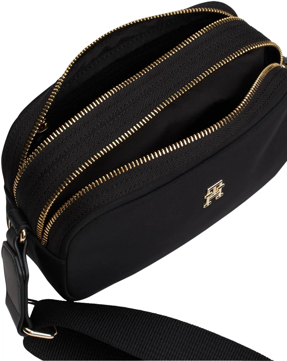 Tommy Hilfiger Poppy Camera Bag tracolla donna nera