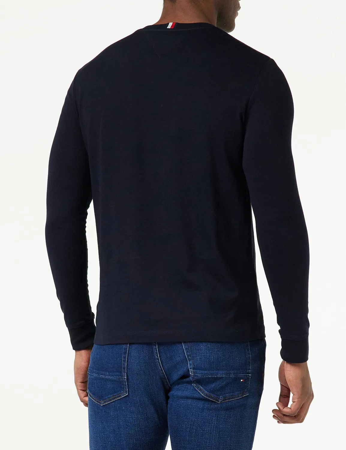 Tommy Hilfiger maglia maniche lunghe uomo girocollo