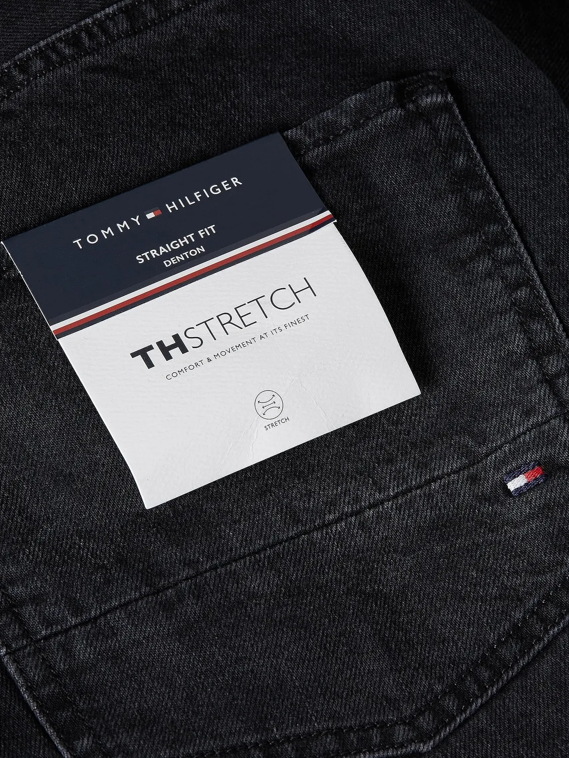 Tommy Hilfiger Denton MW0MW32080 jeans uomo neri 36W/34L