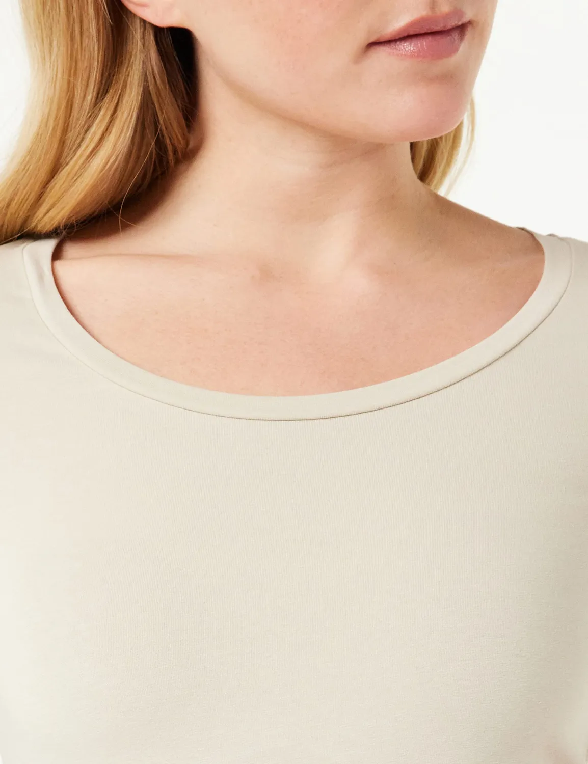 Tommy Hilfiger Modern Scoop WW0WW37858 top donna maniche corte