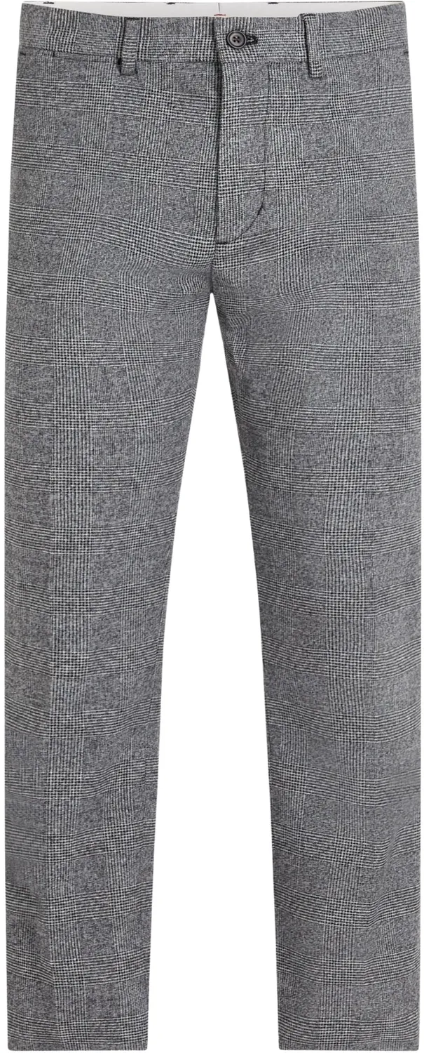 Tommy Hilfiger Denton Brushed Check pantalone uomo blu Desert Sky