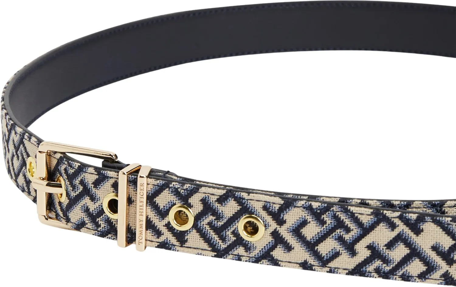 Tommy Hilfiger Th Square 2.5 Jacquard cintura 85 cm