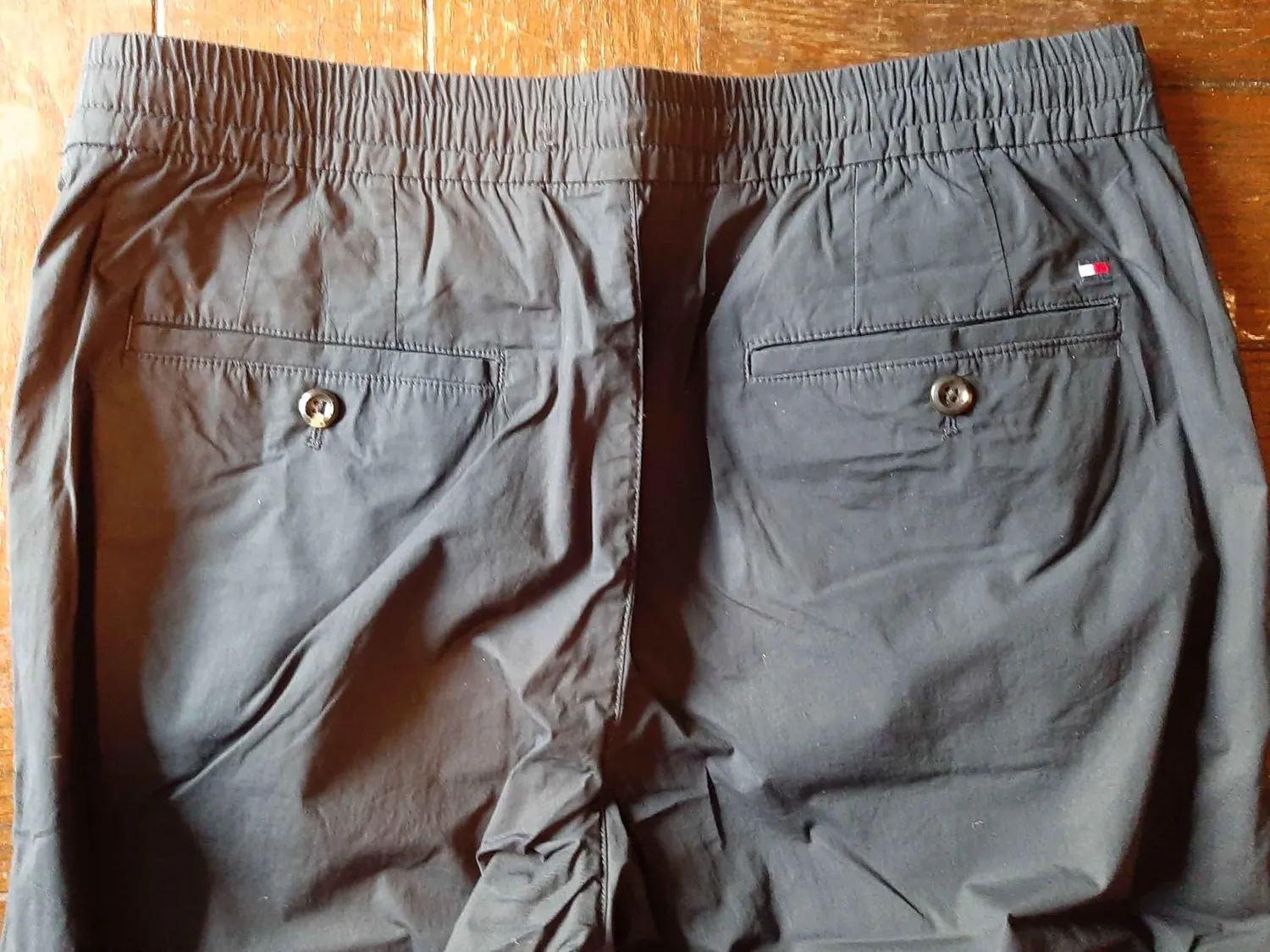 Tommy Hilfiger Denton Poplin Pantaloni Chino Uomo Blu