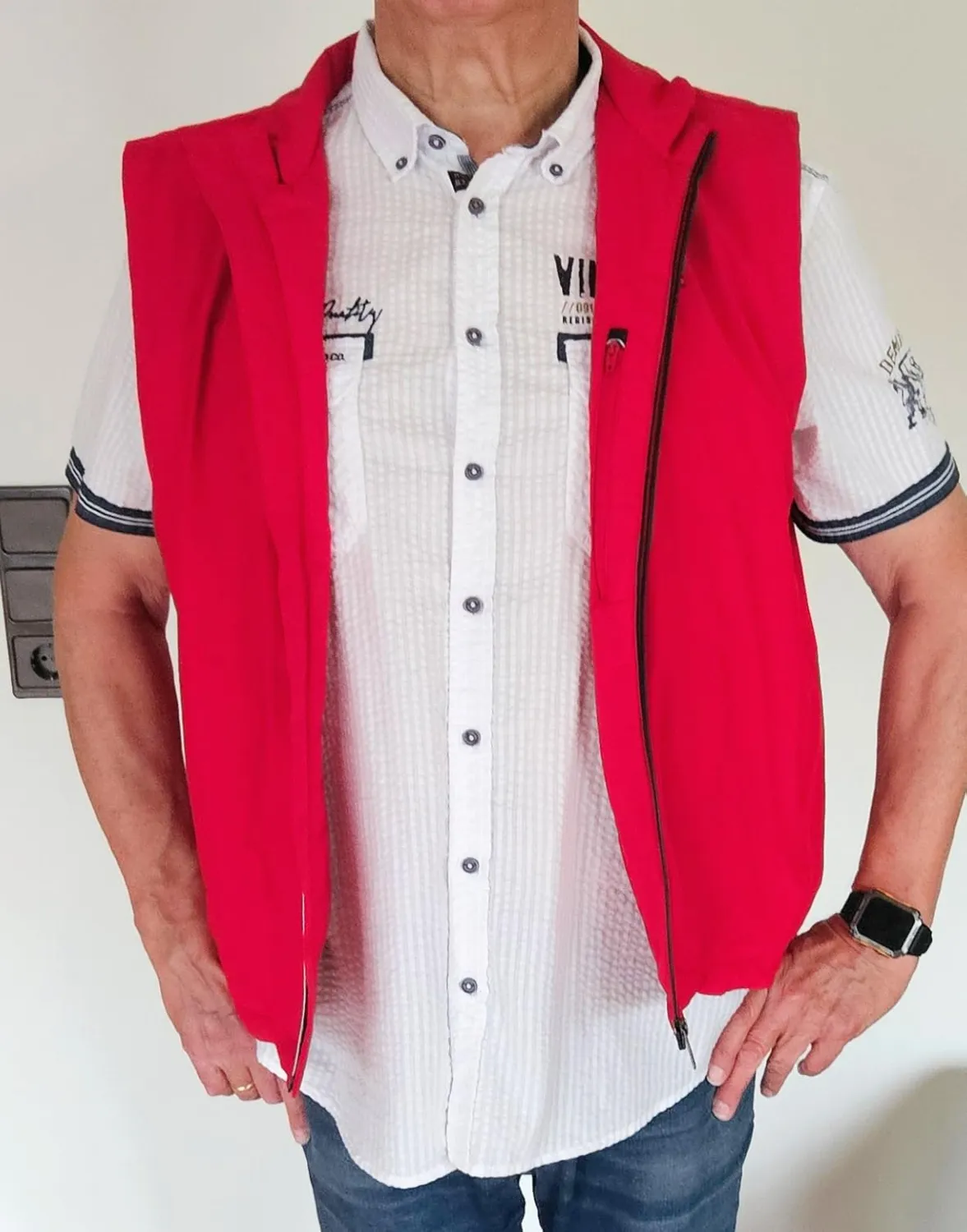 Tommy Hilfiger MW0MW44753 gilet uomo imbottito taglia L