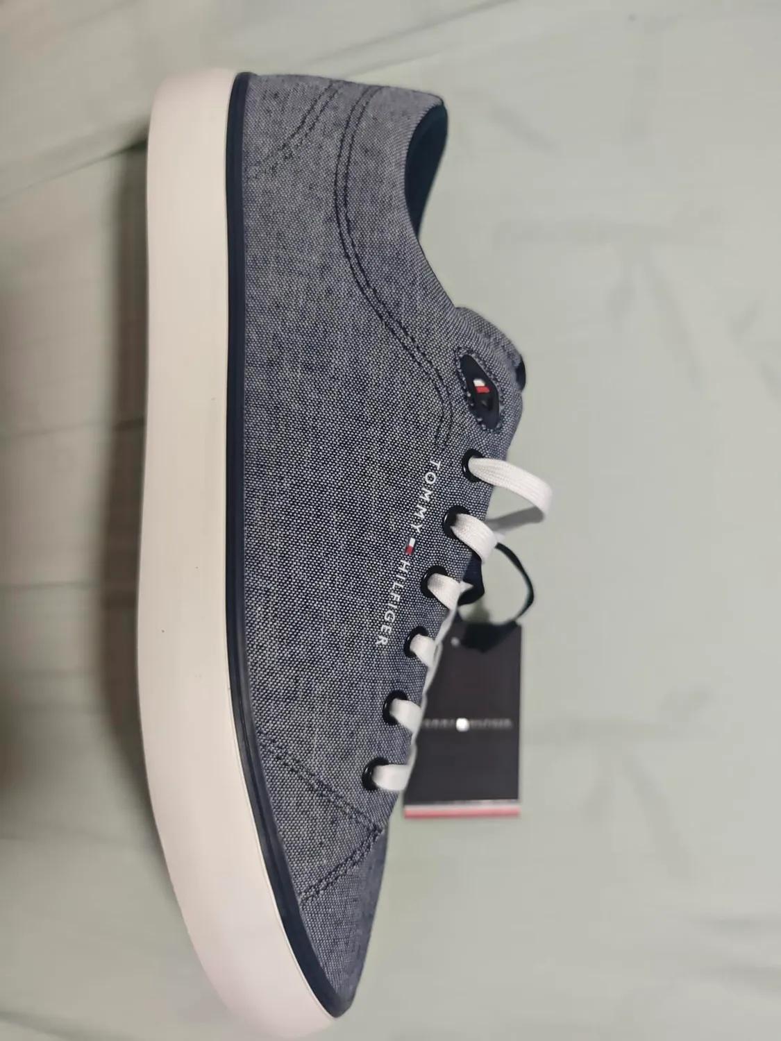 Tommy Hilfiger Harlem Core II Chambray FM0FM05818 Sneakers Uomo Nero