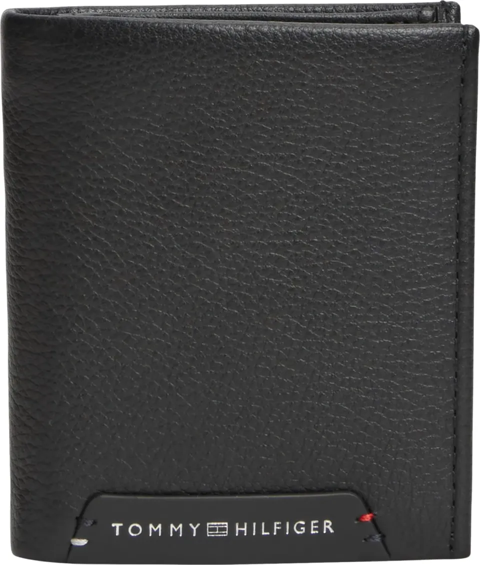 Tommy Hilfiger AM0AM14786 portafoglio uomo nero trifold